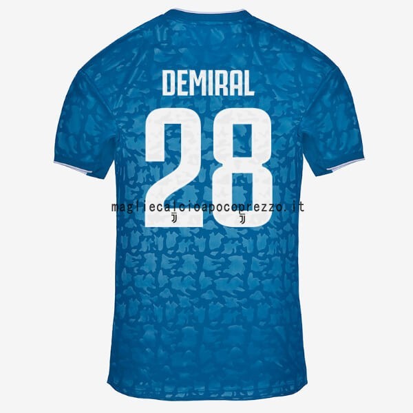 NO.28 Demiral Terza Maglia Juventus 2019 2020 Blu