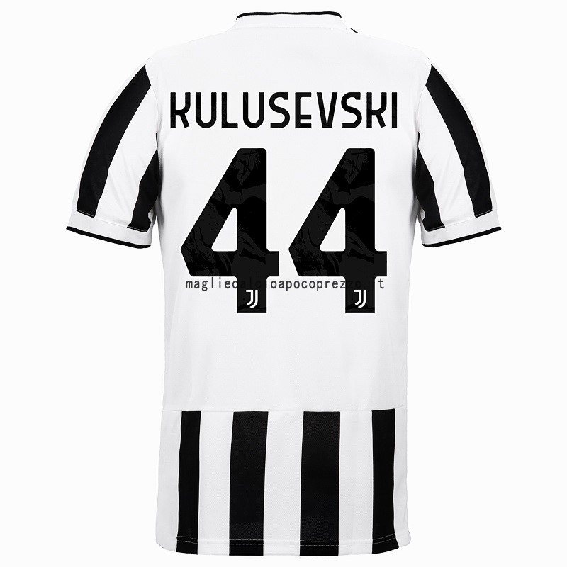 NO.44 Kulusevski Prima Maglia Juventus 2021 2022 Bianco Nero