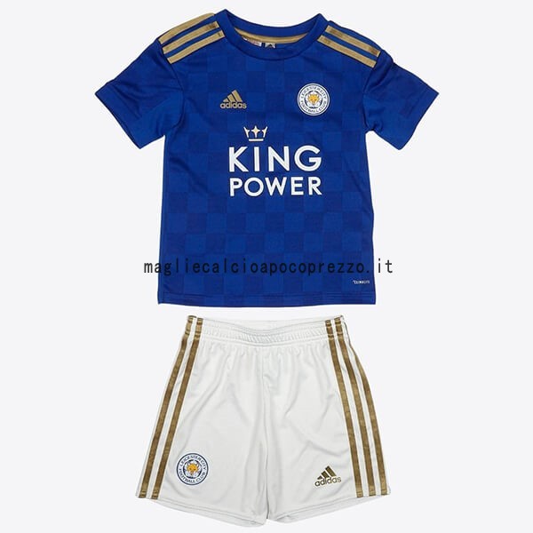 Prima Conjunto De Bambino Leicester City 2019 2020 Blu
