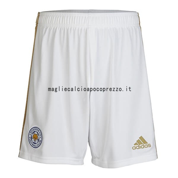 Prima Pantaloni Leicester City 2019 2020 Bianco
