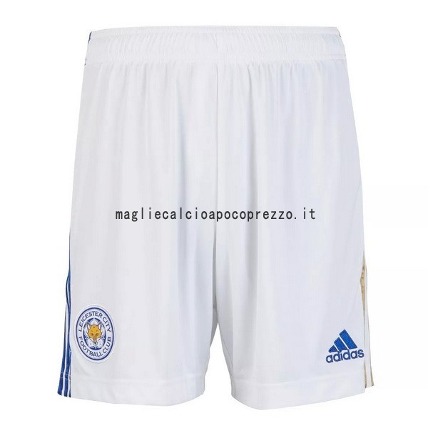 Seconda Pantaloni Leicester City 2020 2021 Bianco