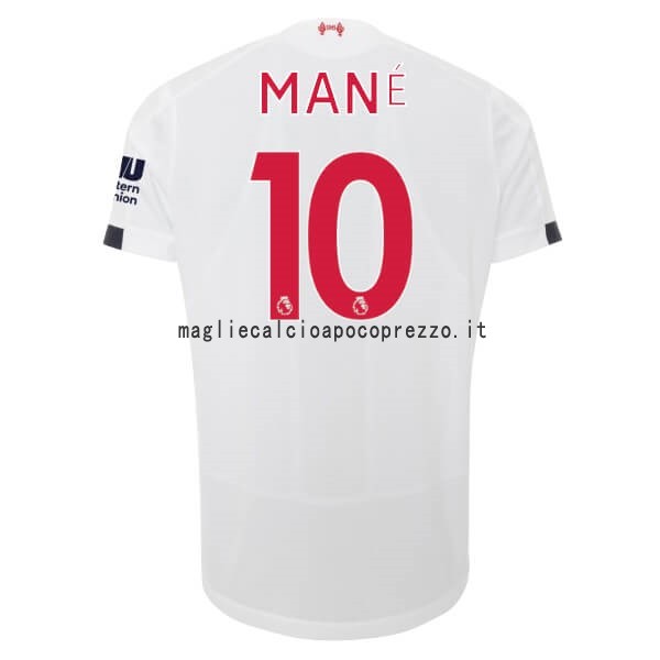 NO.10 Mane Seconda Maglia Liverpool 2019 2020 Bianco