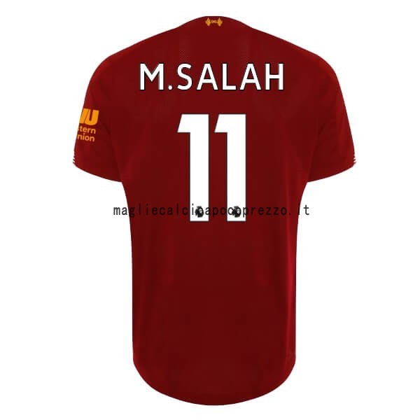 NO.11 M.Salah Prima Maglia Liverpool 2019 2020 Rosso