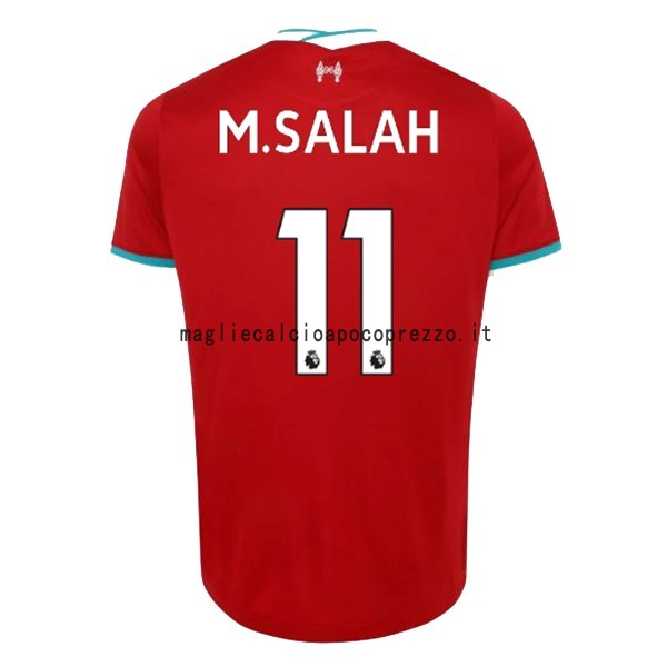 NO.11 M.Salah Prima Maglia Liverpool 2020 2021 Rosso