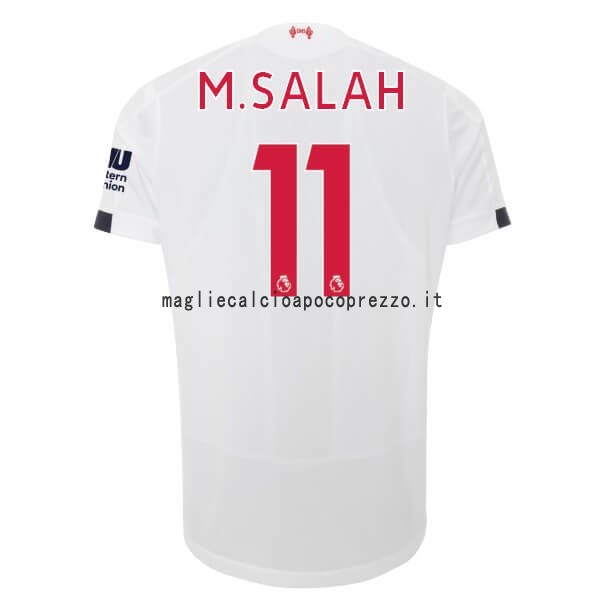NO.11 M.Salah Seconda Maglia Liverpool 2019 2020 Bianco