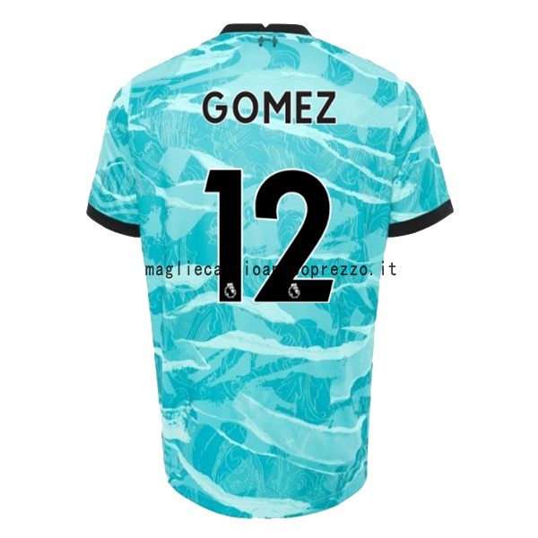 NO.12 Gomez Seconda Maglia Liverpool 2020 2021 Blu