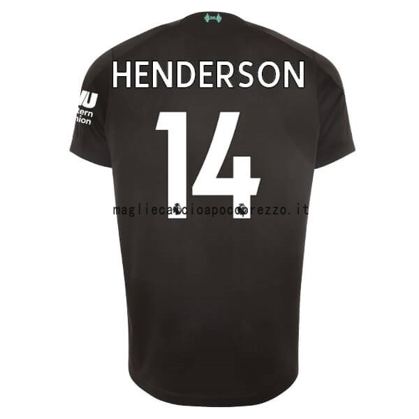 NO.14 Henderson Terza Maglia Liverpool 2019 2020 Nero