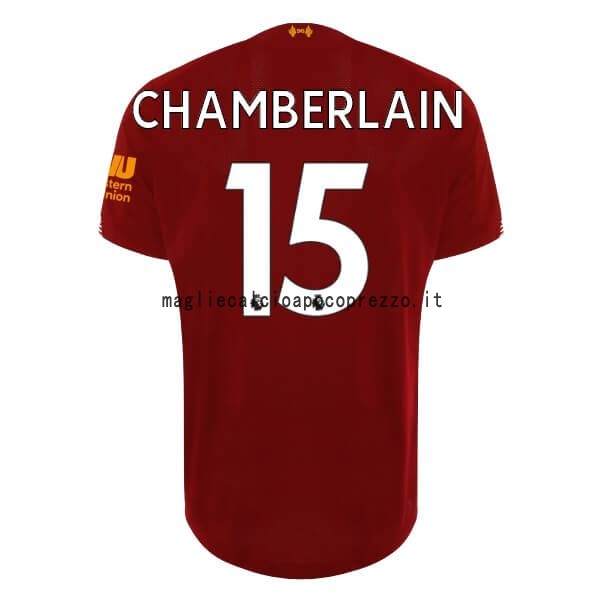 NO.15 Chamberlain Prima Maglia Liverpool 2019 2020 Rosso