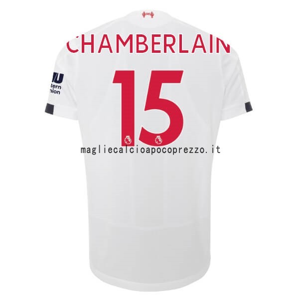 NO.15 Chamberlain Seconda Maglia Liverpool 2019 2020 Bianco