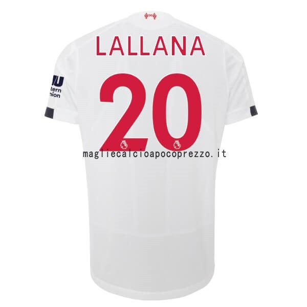 NO.20 Lallana Seconda Maglia Liverpool 2019 2020 Bianco
