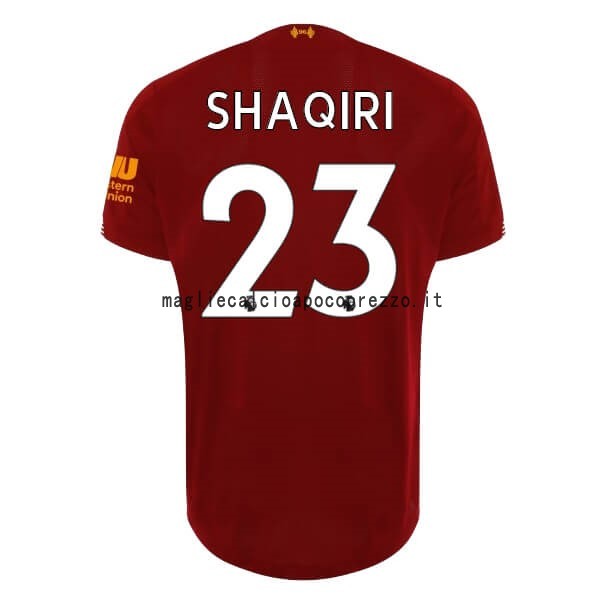 NO.23 Shaqiri Prima Maglia Liverpool 2019 2020 Rosso