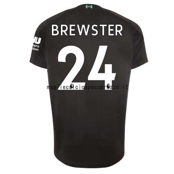 NO.24 Brewster Terza Maglia Liverpool 2019 2020 Nero