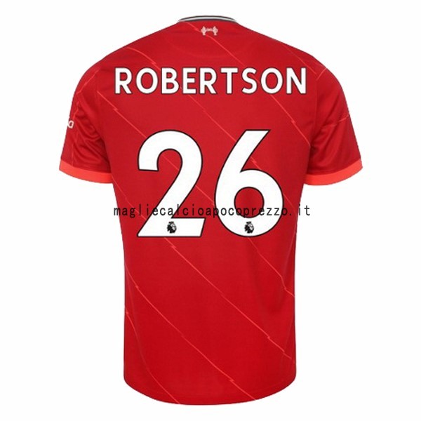 NO.26 Robertson Prima Maglia Liverpool 2021 2022 Rosso