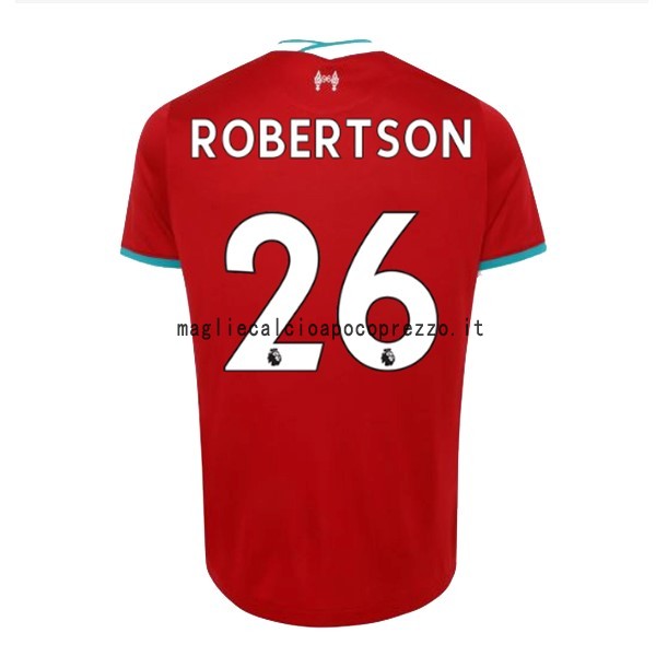 NO.26 Robertson Prima Maglia Liverpool 2020 2021 Rosso