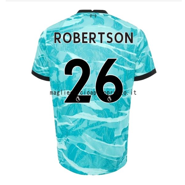 NO.26 Robertson Seconda Maglia Liverpool 2020 2021 Blu