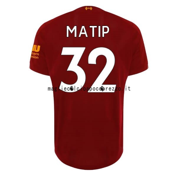 NO.32 Matip Prima Maglia Liverpool 2019 2020 Rosso