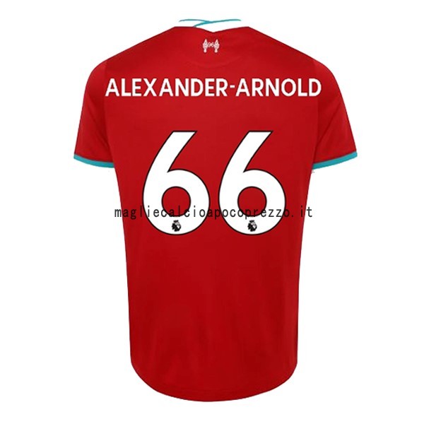 NO.66 Arnold Prima Maglia Liverpool 2020 2021 Rosso