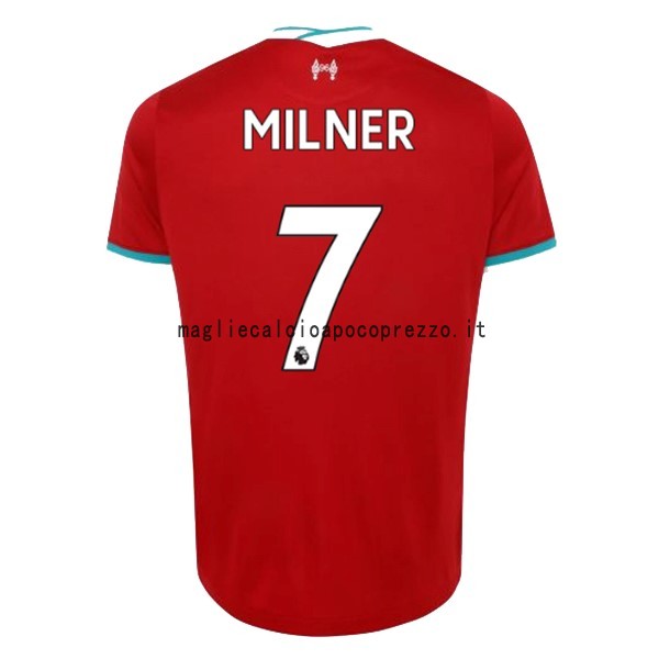 NO.7 Milner Prima Maglia Liverpool 2020 2021 Rosso