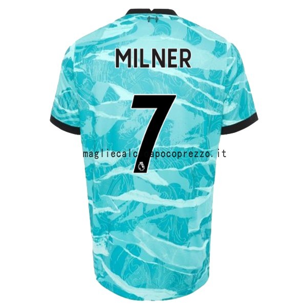 NO.7 Milner Seconda Maglia Liverpool 2020 2021 Blu