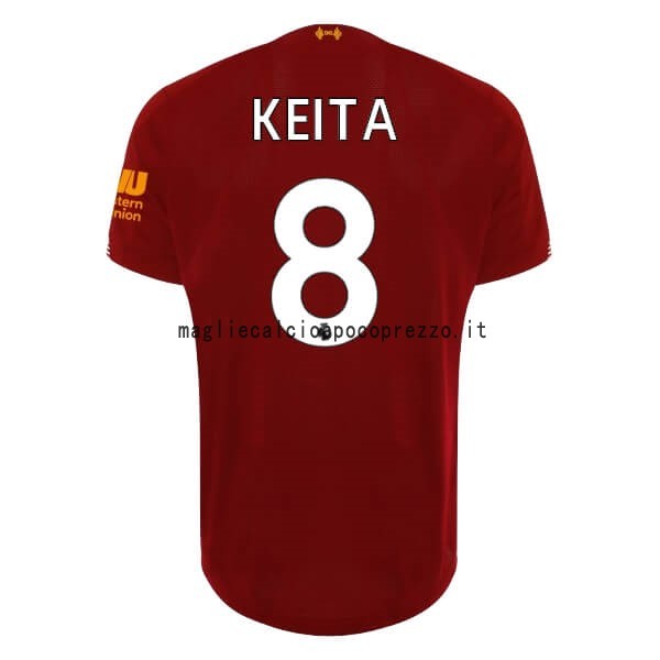 NO.8 Keita Prima Maglia Liverpool 2019 2020 Rosso