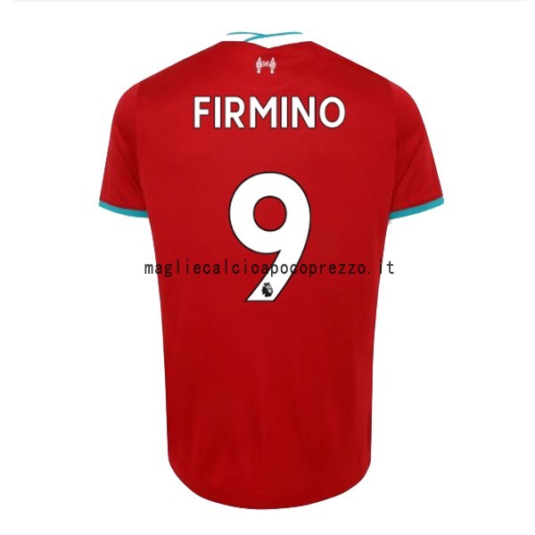 NO.9 Firmino Prima Maglia Liverpool 2020 2021 Rosso