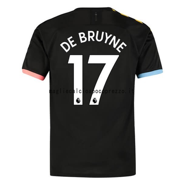 NO.17 De Bruyne Seconda Maglia Manchester City 2019 2020 Nero