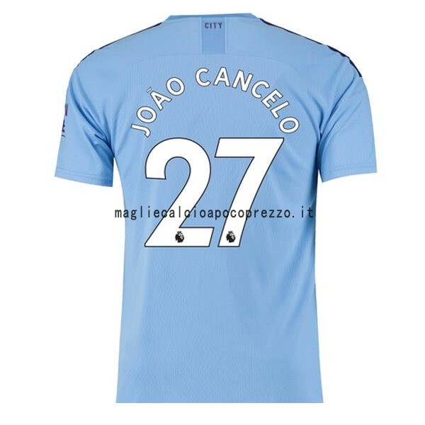 NO.27 Cancelo Prima Maglia Manchester City 2019 2020 Blu