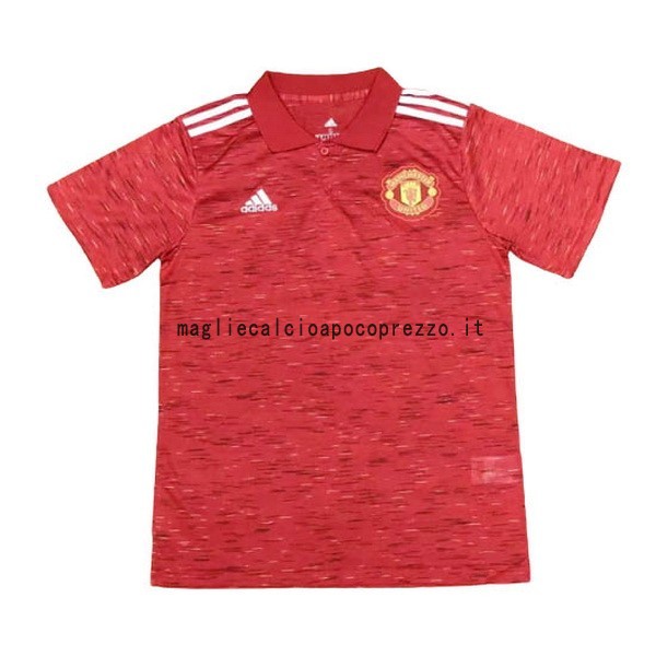 Polo Manchester United 2020 2021 Rosso