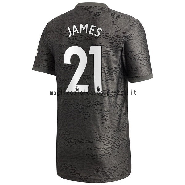 NO.21 James Seconda Maglia Manchester United 2020 2021 Nero