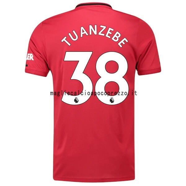 NO.38 Tuanzebe Prima Maglia Manchester United 2019 2020 Rosso