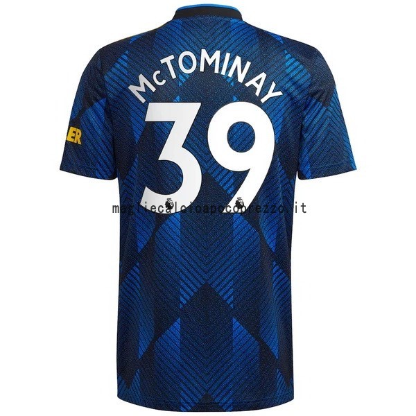 NO.39 McTominay Terza Maglia Manchester United 2021 2022 Blu