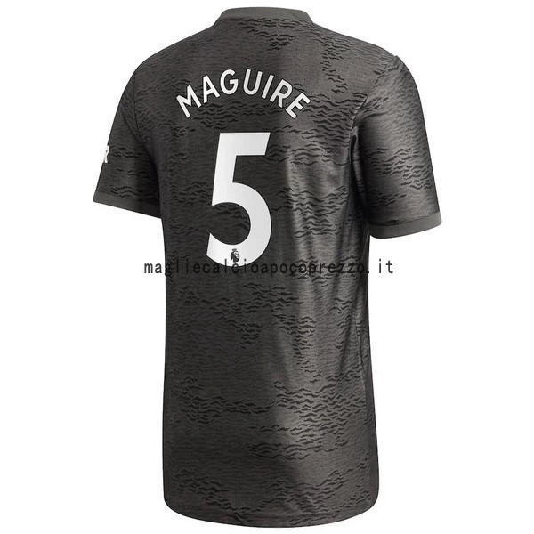 NO.5 Maguire Seconda Maglia Manchester United 2020 2021 Nero