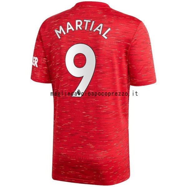 NO.9 Martial Prima Maglia Manchester United 2020 2021 Rosso