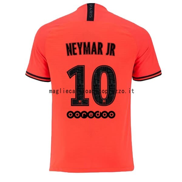 NO.10 Neymar JR Seconda Maglia Paris Saint Germain 2019 2020 Arancione