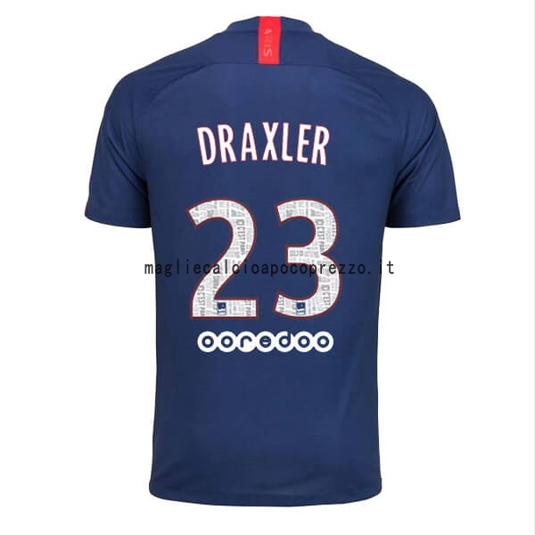NO.23 Draxler Prima Maglia Paris Saint Germain 2019 2020 Blu