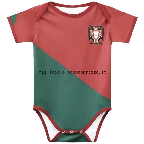 Prima Tutine Bambino Portogallo 2022 Rosso