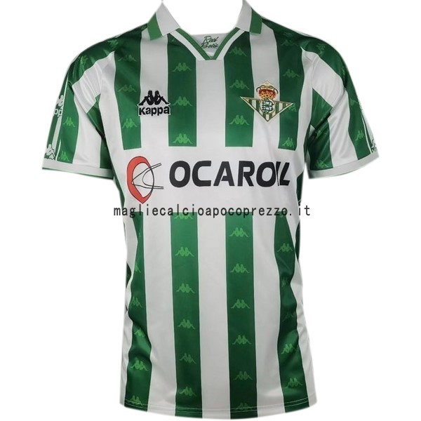 Prima Maglia Real Betis Retro 1995 1996 Verde