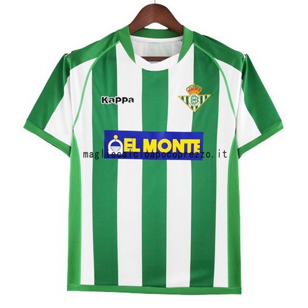 Prima Maglia Real Betis Retro 2001 2002 Verde
