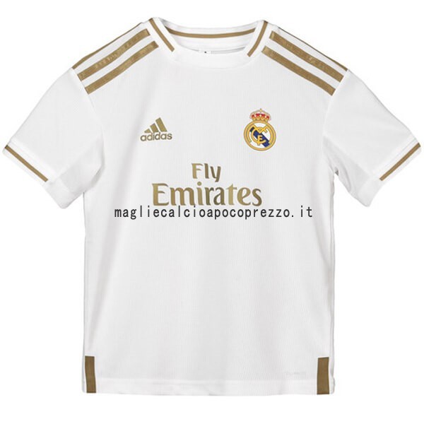 Prima Conjunto De Bambino Real Madrid 2019 2020 Bianco