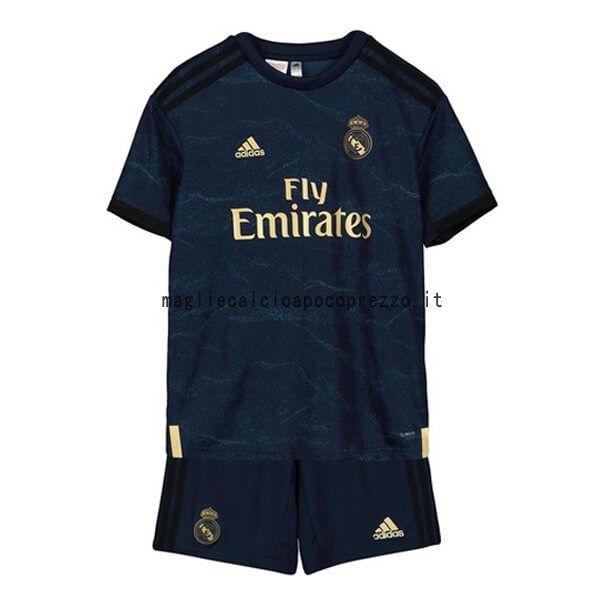 Seconda Conjunto De Bambino Real Madrid 2019 2020 Blu