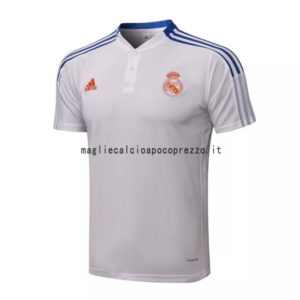 Polo Real Madrid 2021 2022 Bianco Blu