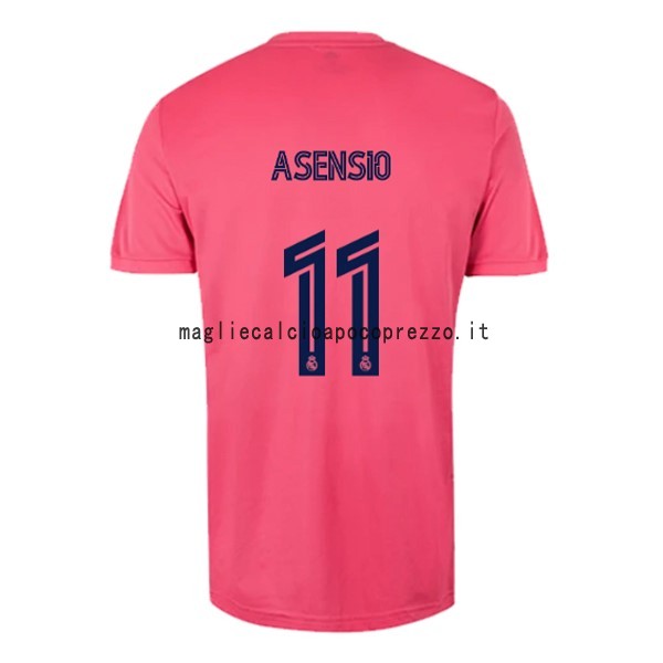 NO.11 Asensio Seconda Maglia Real Madrid 2020 2021 Rosa