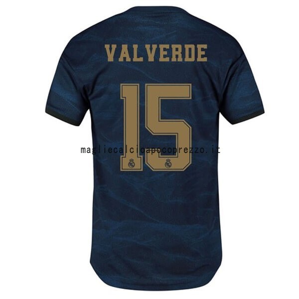 NO.15 Valverde Seconda Maglia Real Madrid 2019 2020 Blu