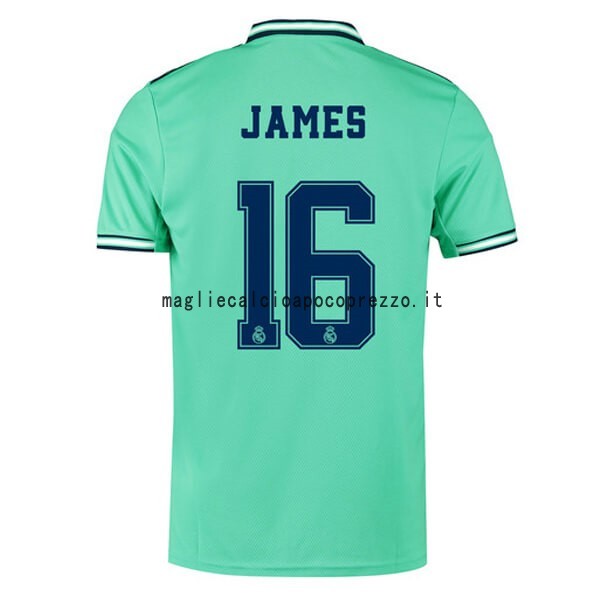 NO.16 James Terza Maglia Real Madrid 2019 2020 Verde