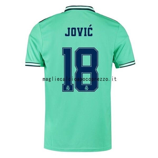 NO.18 Jovic Terza Maglia Real Madrid 2019 2020 Verde