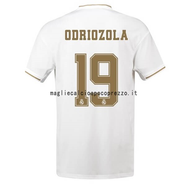 NO.19 Odriozola Prima Maglia Real Madrid 2019 2020 Bianco