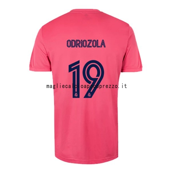 NO.19 Odriozola Seconda Maglia Real Madrid 2020 2021 Rosa