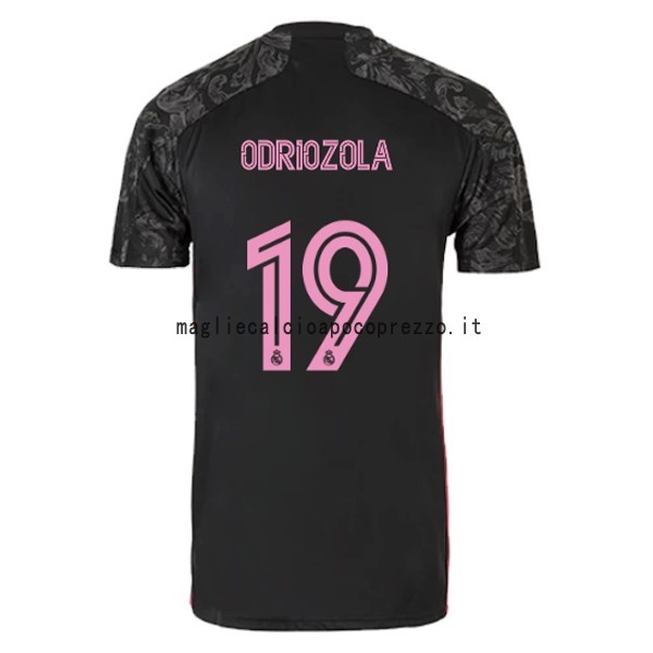NO.19 Odriozola Terza Maglia Real Madrid 2020 2021 Nero