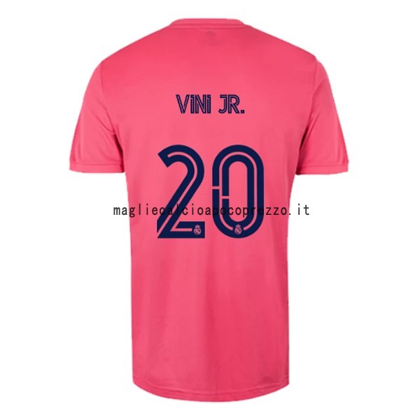 NO.20 Vini Jr. Seconda Maglia Real Madrid 2020 2021 Rosa