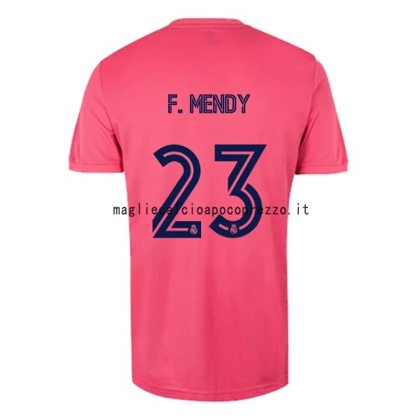 NO.23 F. Mendy Seconda Maglia Real Madrid 2020 2021 Rosa